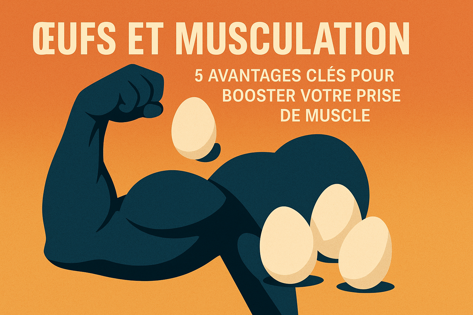 présentation avantages oeufs musculation