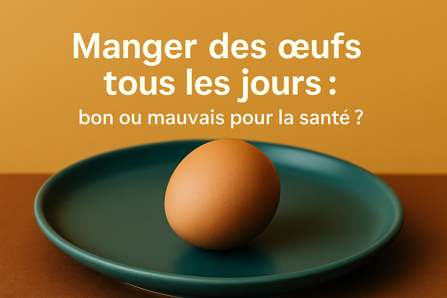 présentation manger des oeufs tous les jours