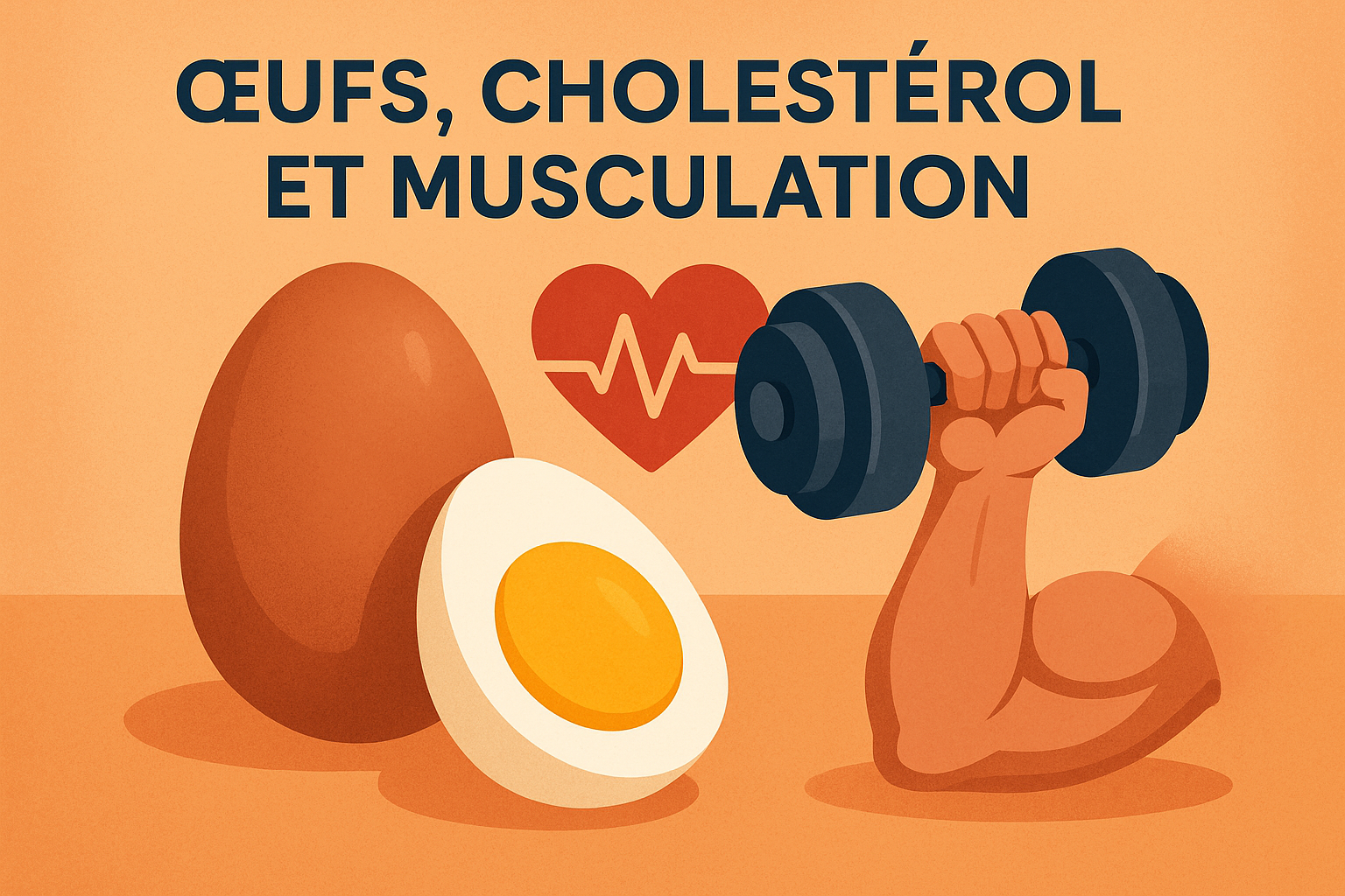 présentation oeuf cholestérol musculation