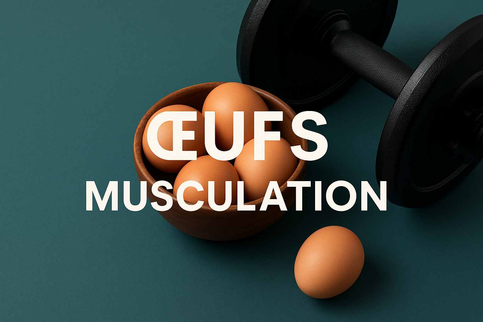 présentation oeufs crus ou cuits musculation