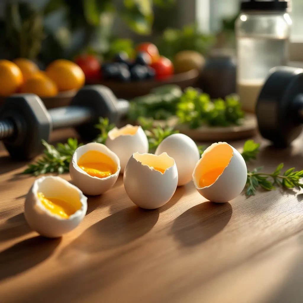cholestérol oeufs musculation représentation