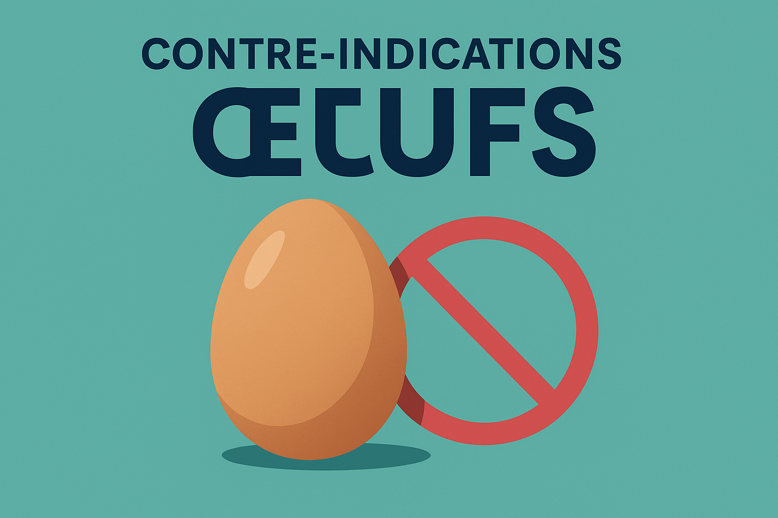 présentation contre-indications oeufs