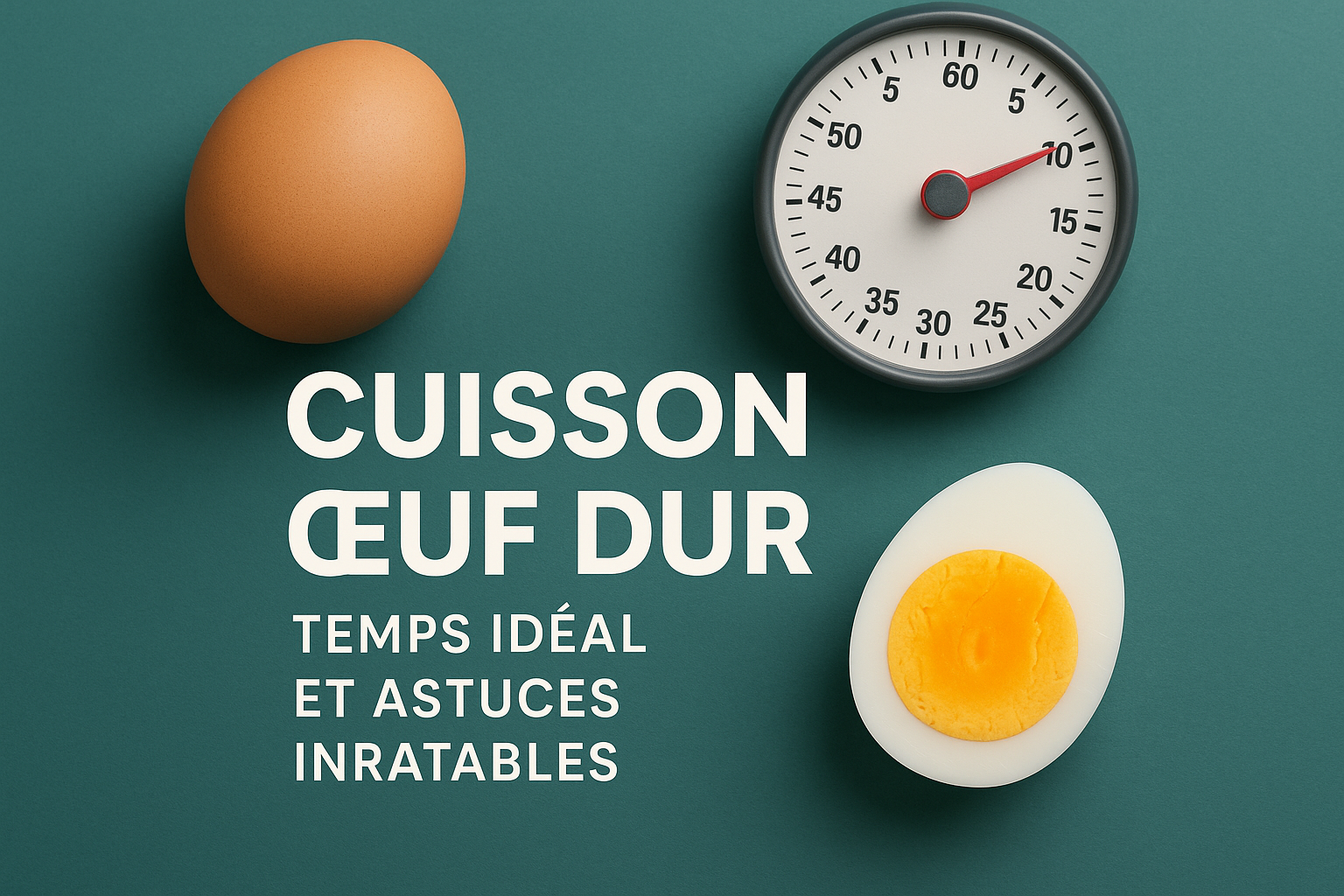 présentation quelle cuisson oeuf dur