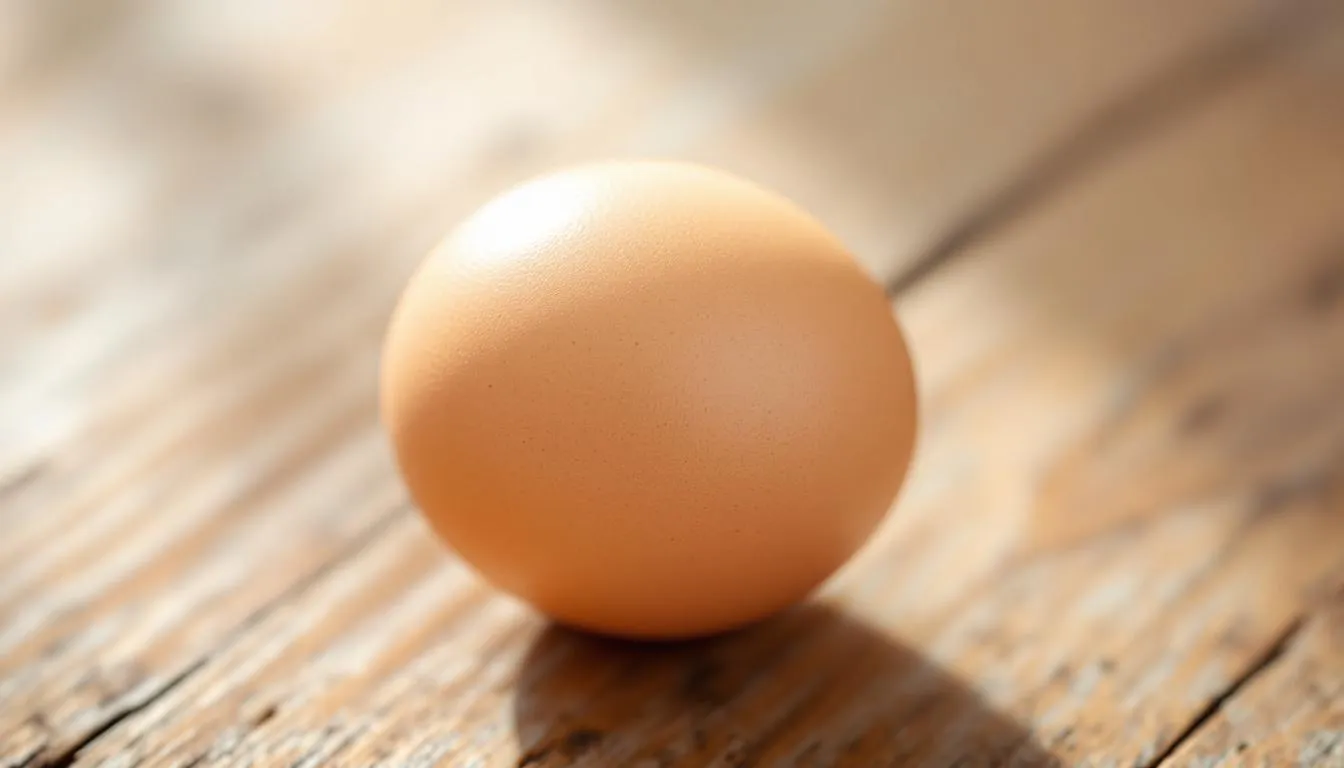 Représenatation de oeuf source de leucine