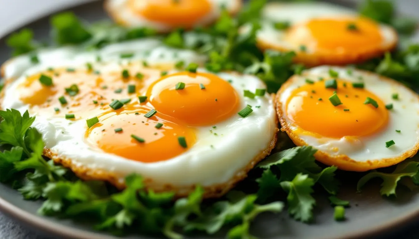 Représenatation de oeufs bienfaits musculation
