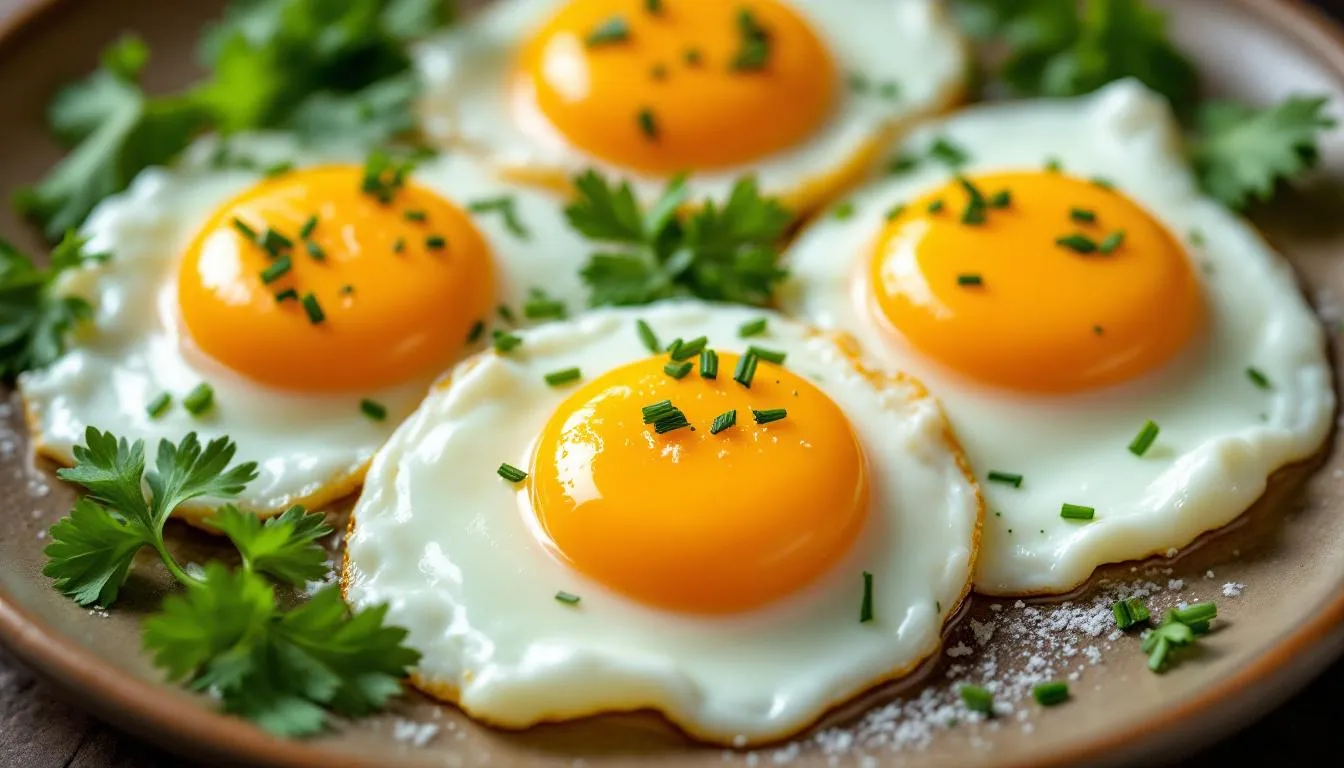 Représenatation de oeufs et récupération musculaire