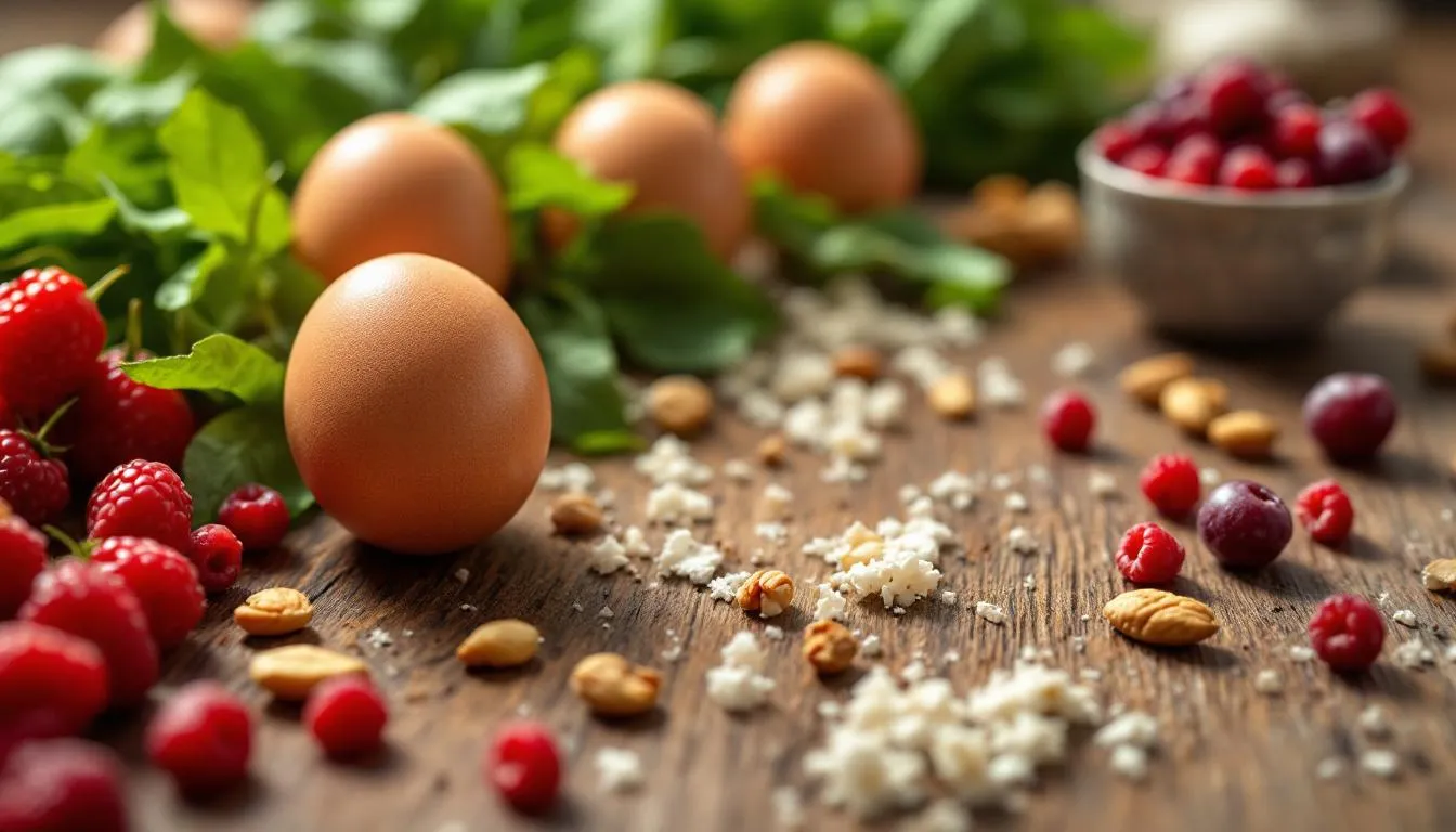 Représenatation de oeufs fertilisés bienfaits superaliments musculation