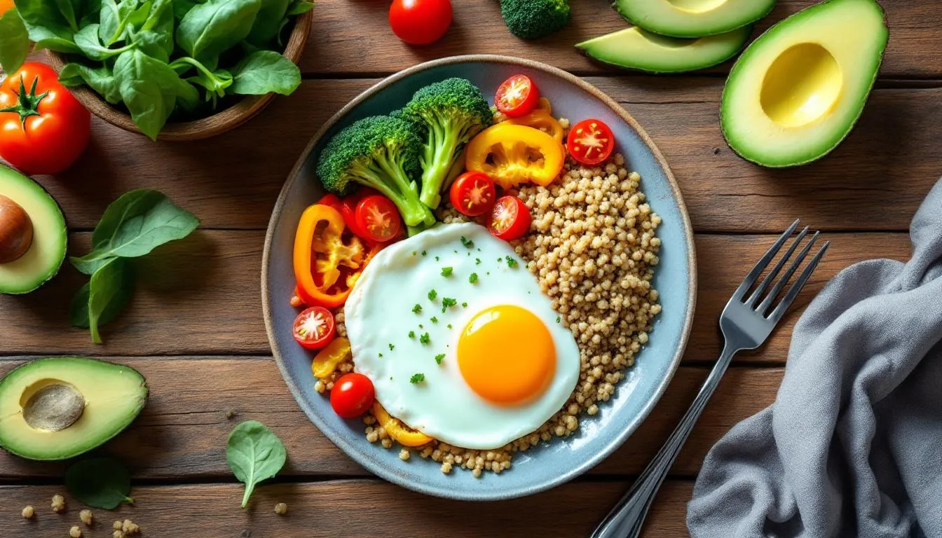 Représenatation de oeufs pour vegetarien musculation