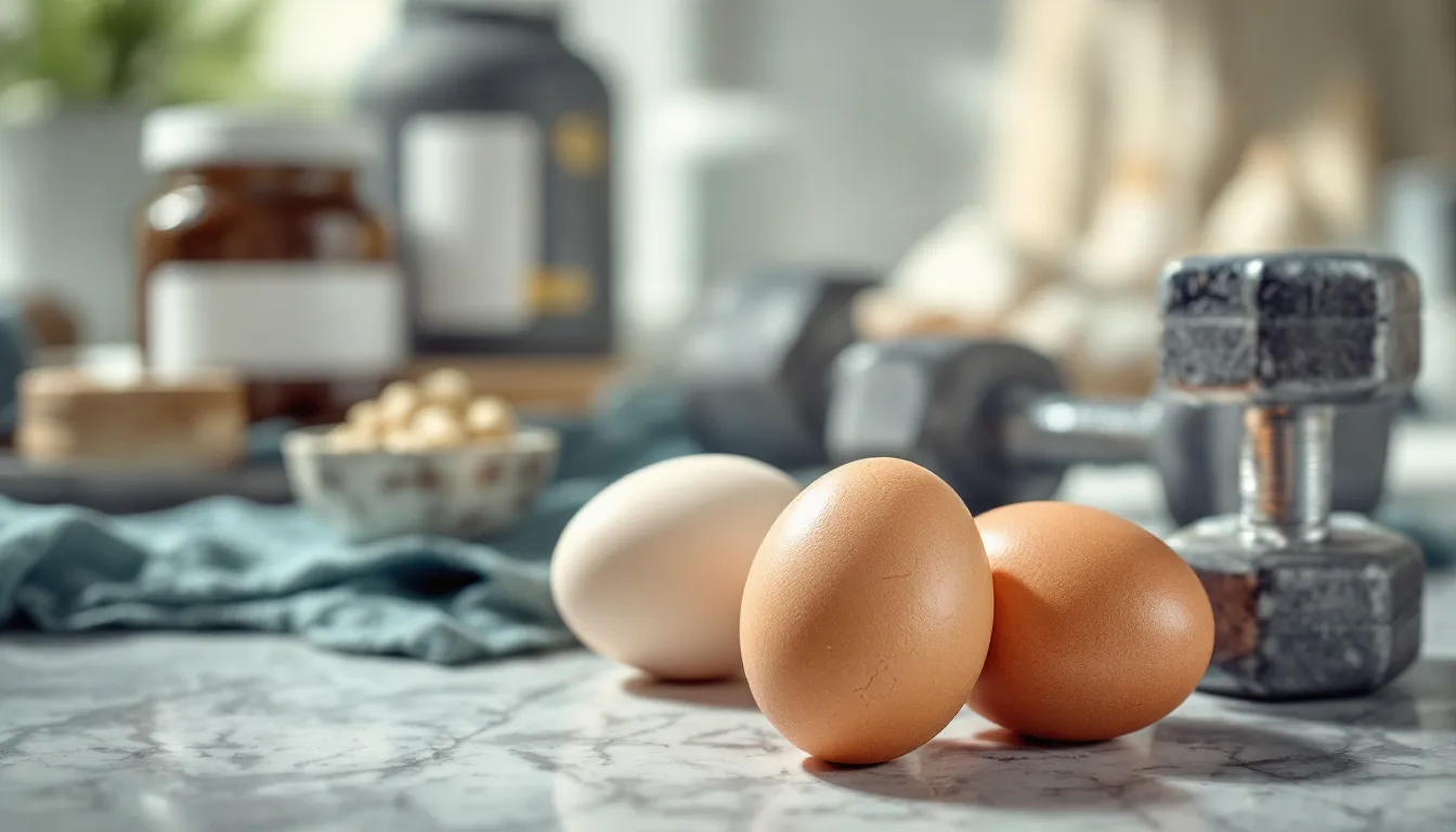 Représenatation de oeufs et musculation après date de péremption