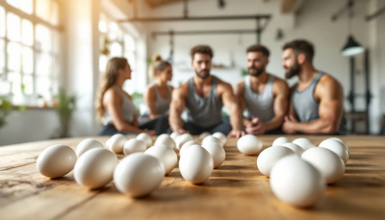 Représenatation de oeufs et musculation : avis des nutritionnistes sportifs