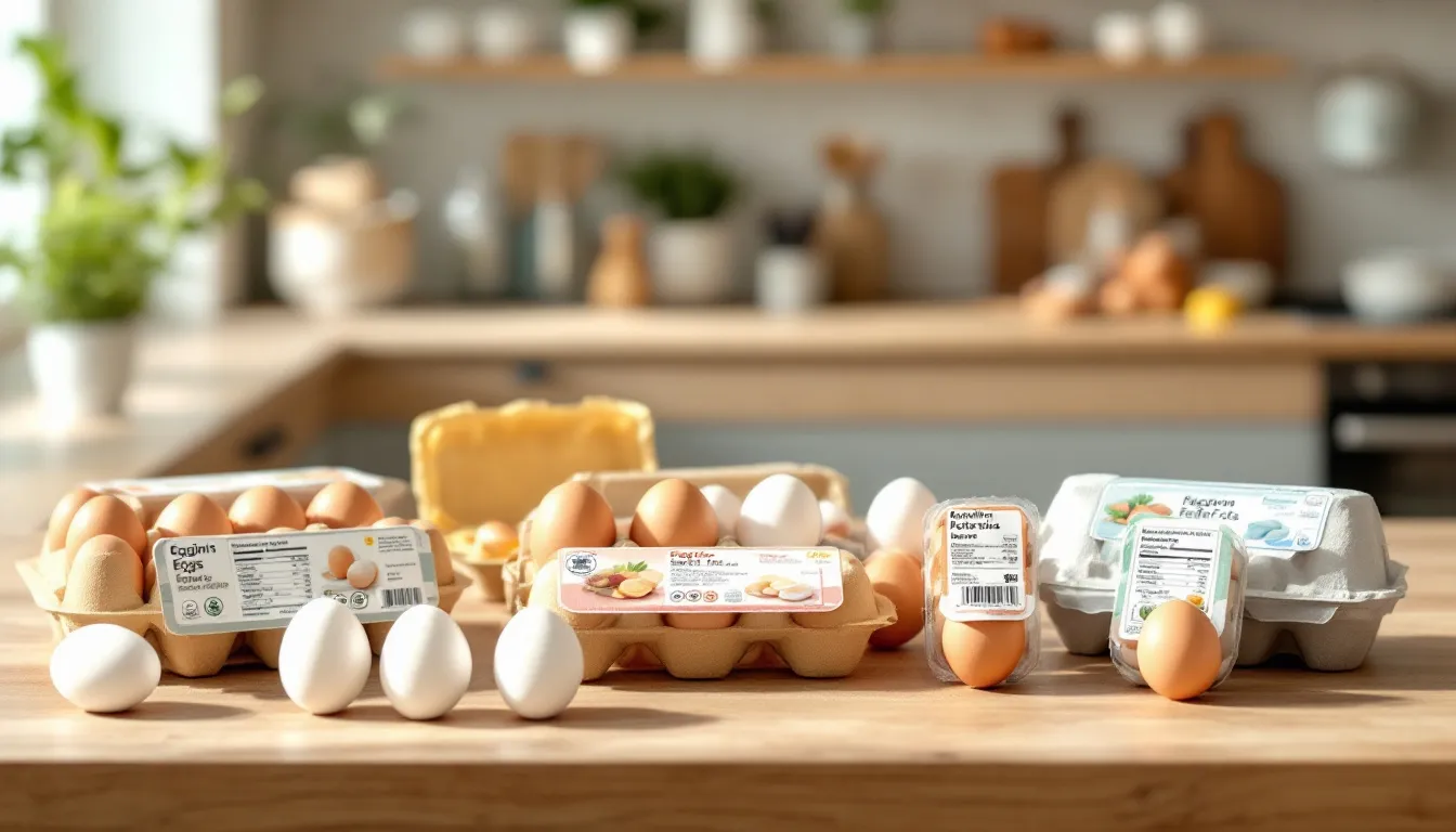Représenatation de prix des oeufs au supermarché comparatif nutrition musculation