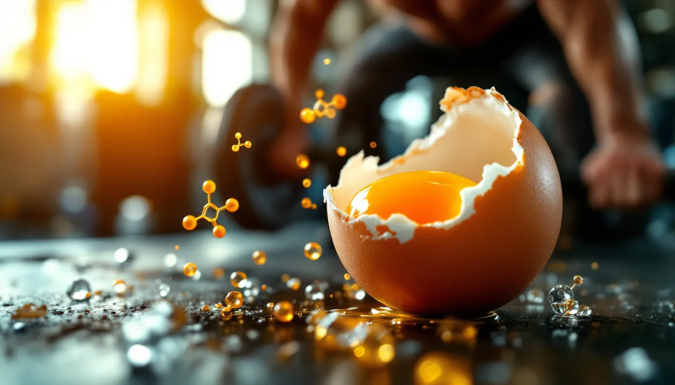 Représenatation de oeufs et musculation : focus sur les acides aminés essentiels