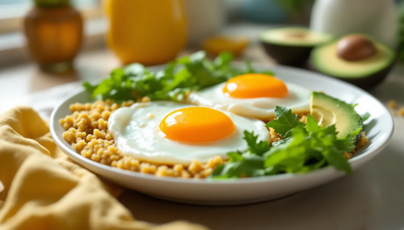 Représenatation de oeufs et musculation pour les intolérants au gluten