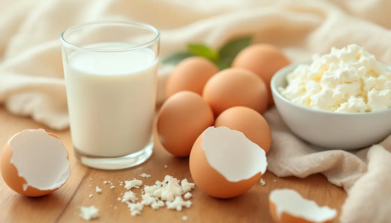 Représenatation de oeufs pour améliorer la qualité du sommeil musculation