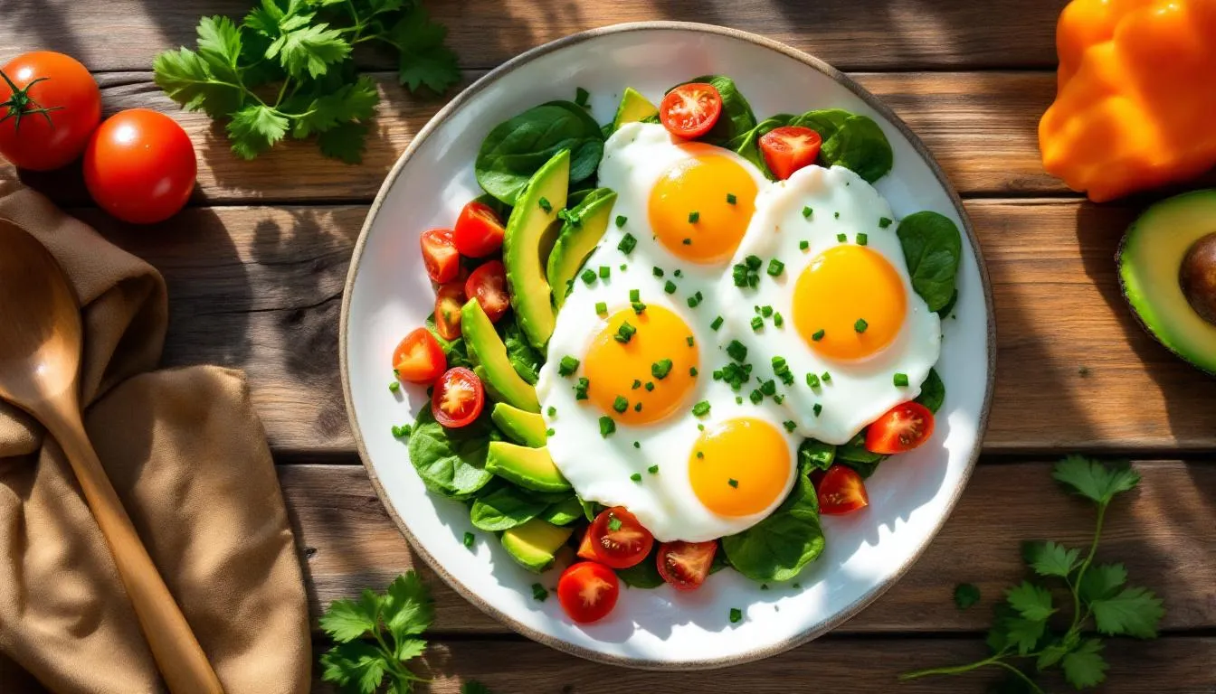 Représenatation de meilleur préparation de plat à base d'oeuf musculation