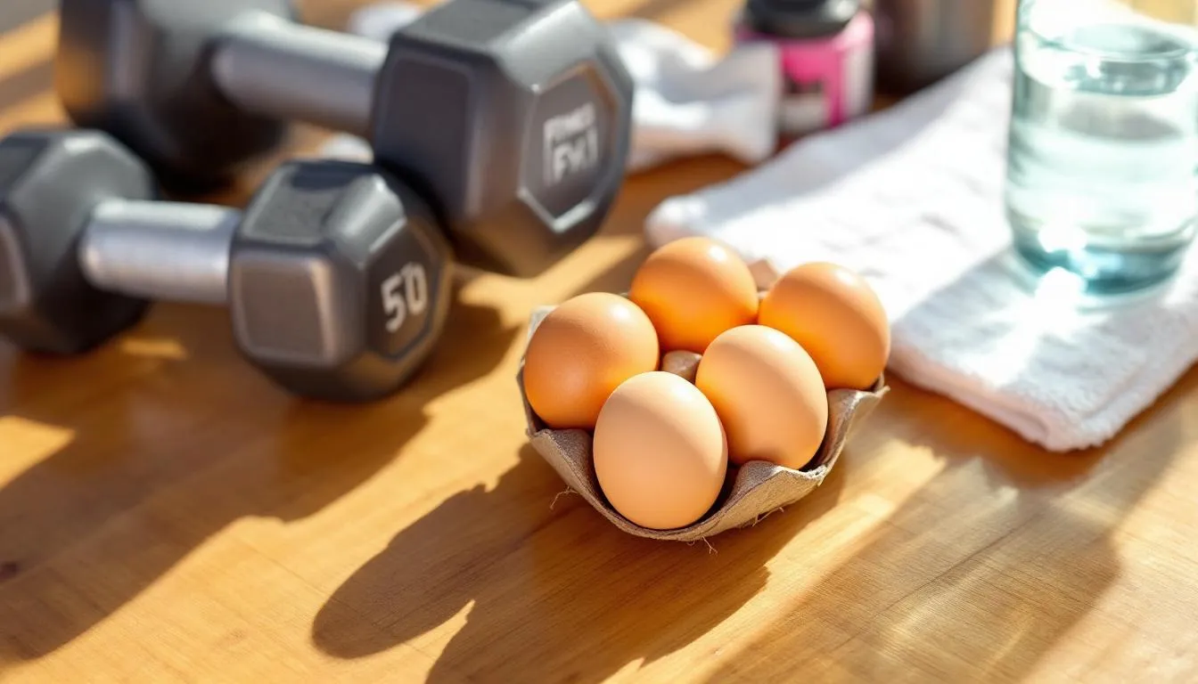 Représenatation de oeufs et musculation est ce bon pour la santé