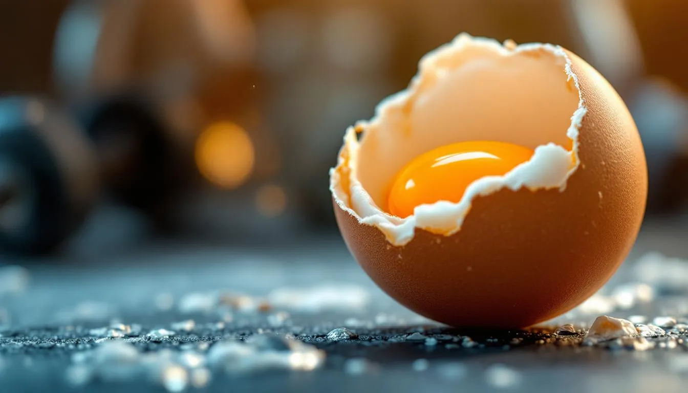 Représenatation de oeufs et musculation études scientifiques récentes