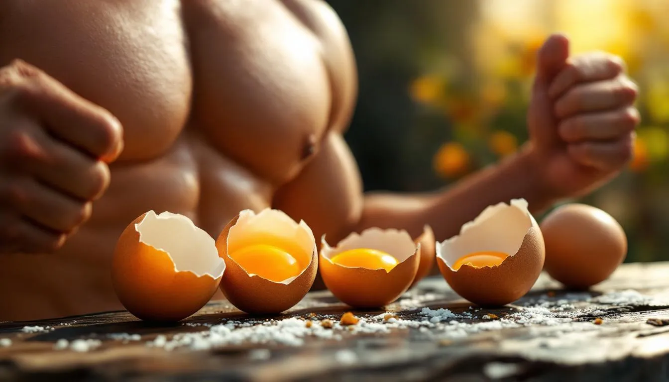 Représenatation de oeufs et testostérone augmentation naturelle musculation