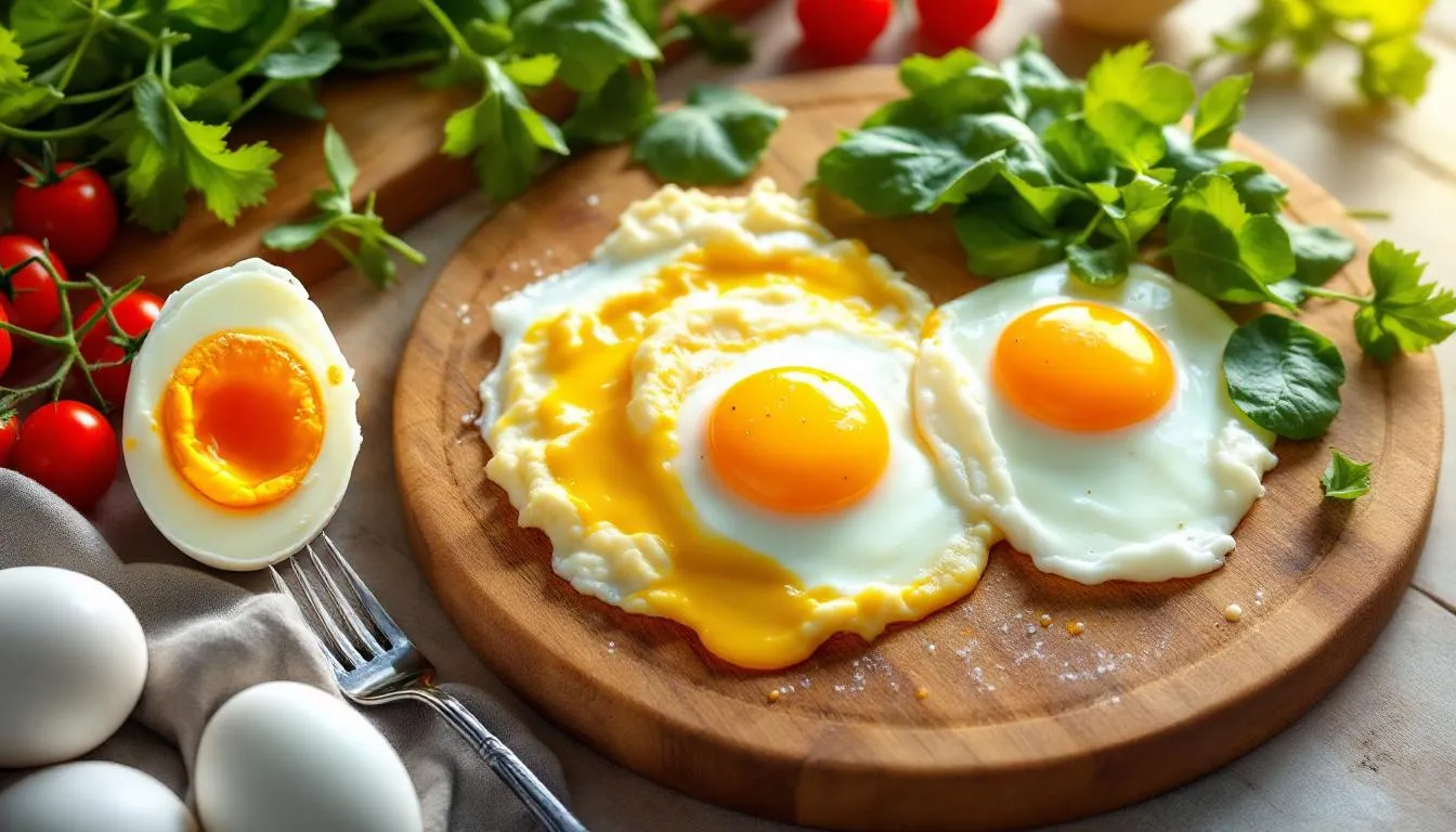 Représenatation de oeufs mode d'emploi musculation