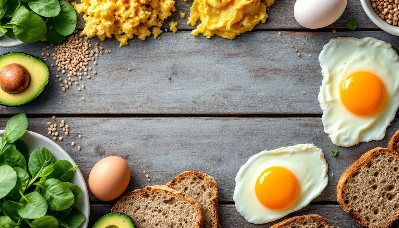 Représenatation de oeufs pour augmenter la masse musculaire naturellement