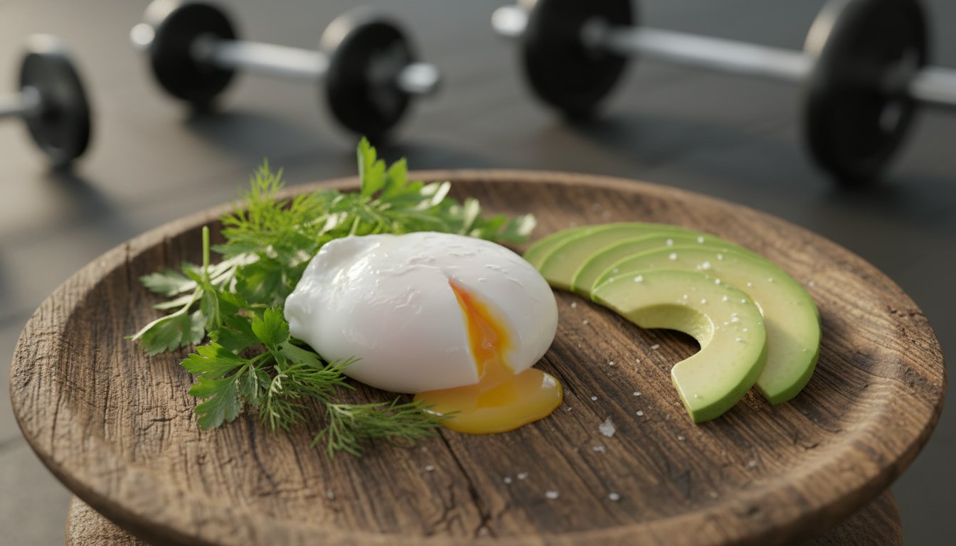 Représenatation de oeufs pour une collation post-entraînement musculation